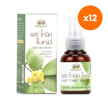 Abhaibhubejhr Litsea Glutinosa Herbal Hair Tonic Scalp 60 ml