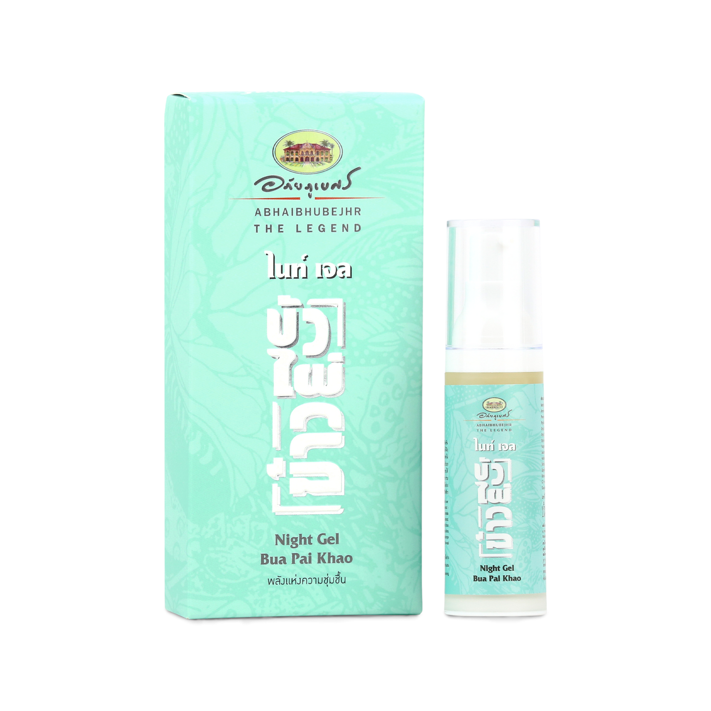 Abhaibhubejhr Lotus, Bamboo and Rice Night Gel — 30 g