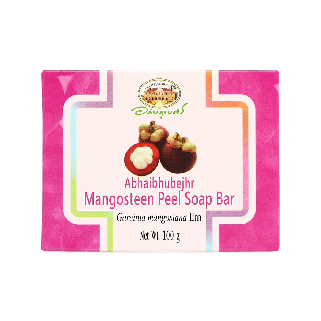 Abhaibhubejhr Mangosteen Peel Soap Bar — 100 g