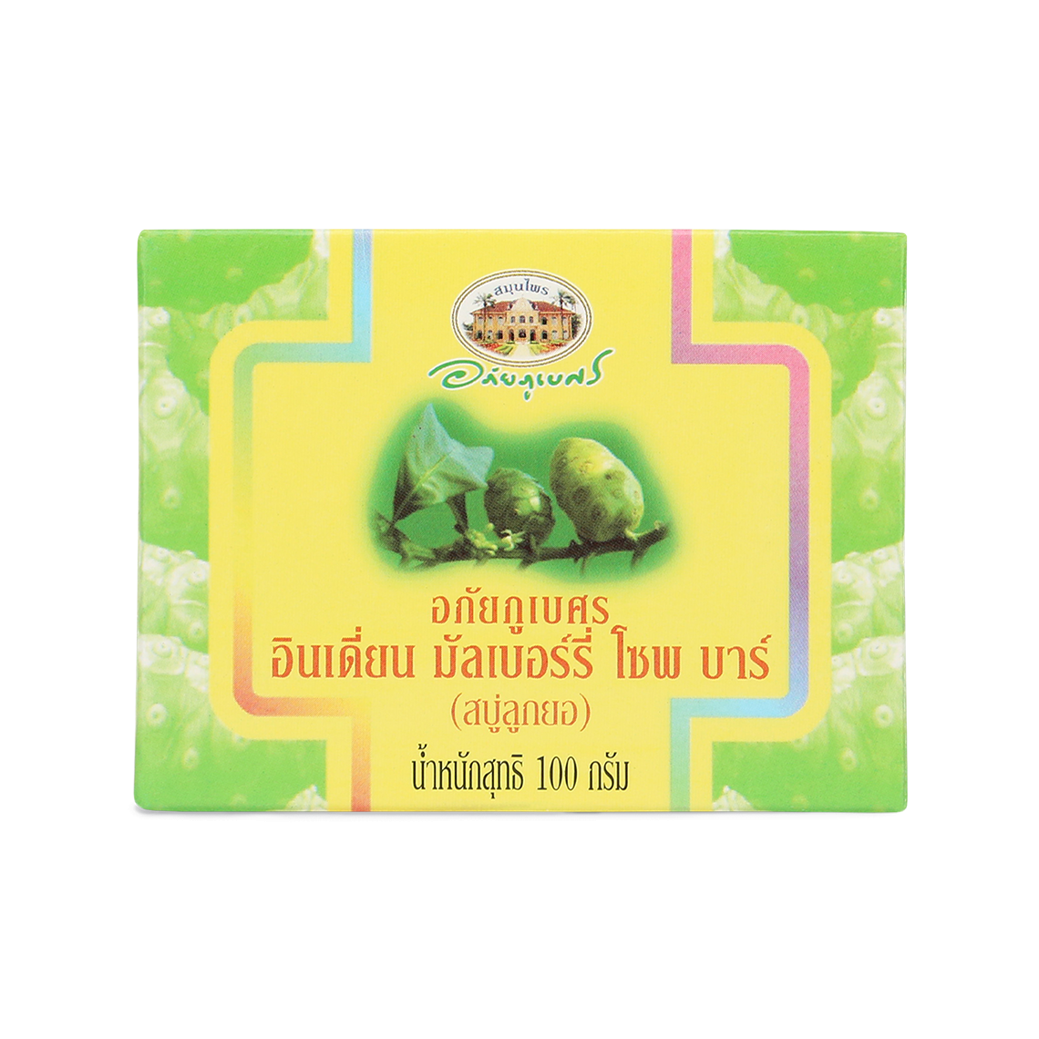 Abhaibhubejhr Noni (Indian Mulberry) Soap Bar — 100 g