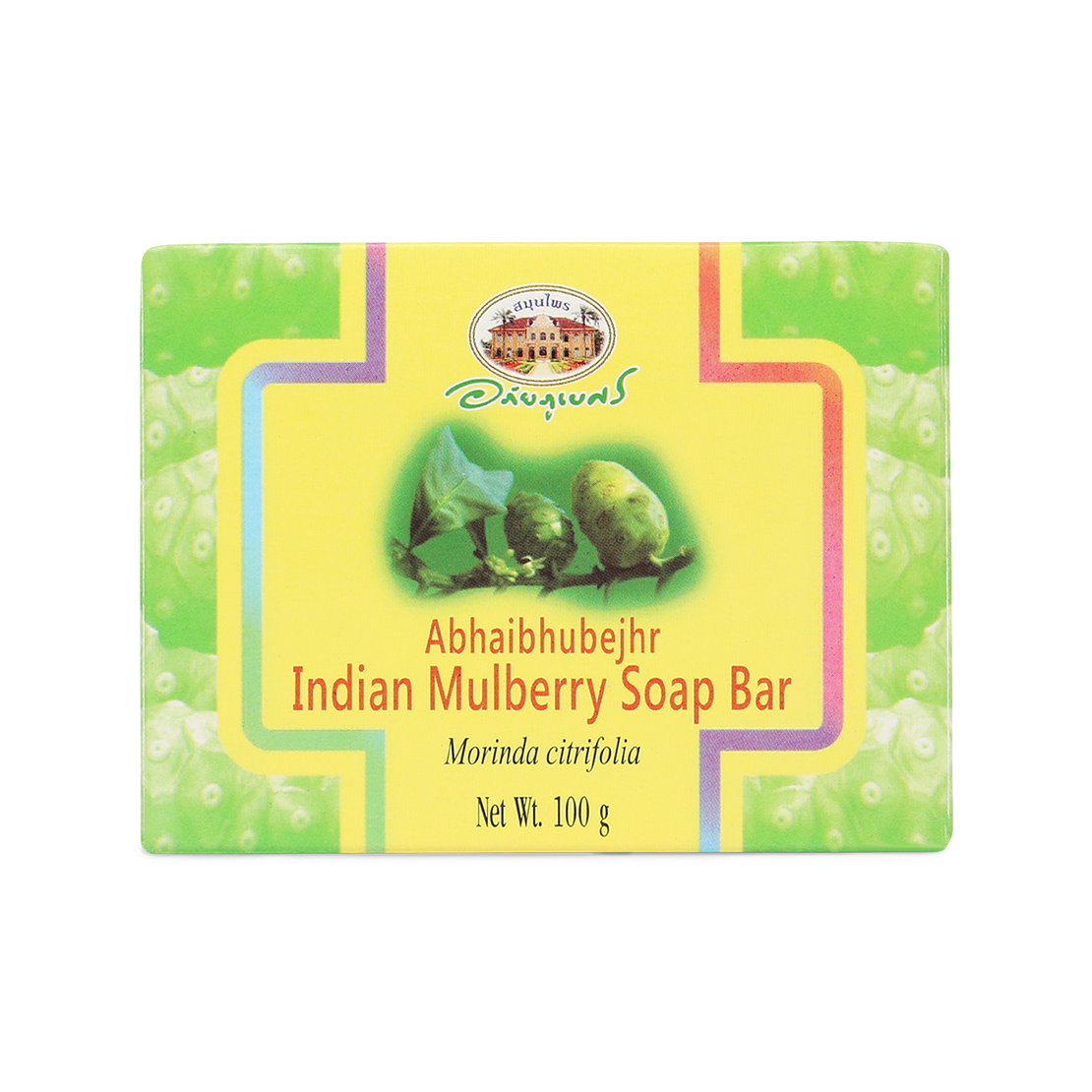 Abhaibhubejhr Noni (Indian Mulberry) Soap Bar — 100 g