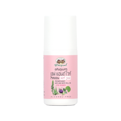 Abhaibhubejhr Safe and White Roll-On Deodorant for Women — 50 ml