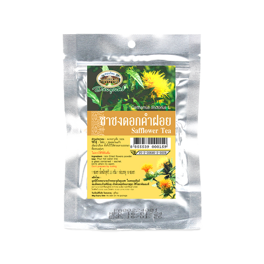 Abhaibhubejhr Safflower Herbal Tea — 10 Tea Bags