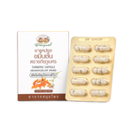 Abhaibhubejhr Turmeric (Curcuma Longa) Capsules — 10 Capsules