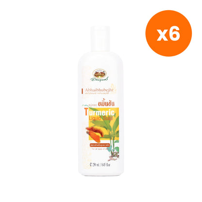 Abhaibhubejhr Turmeric Curcuma Longa Liquid Soap 250 ml