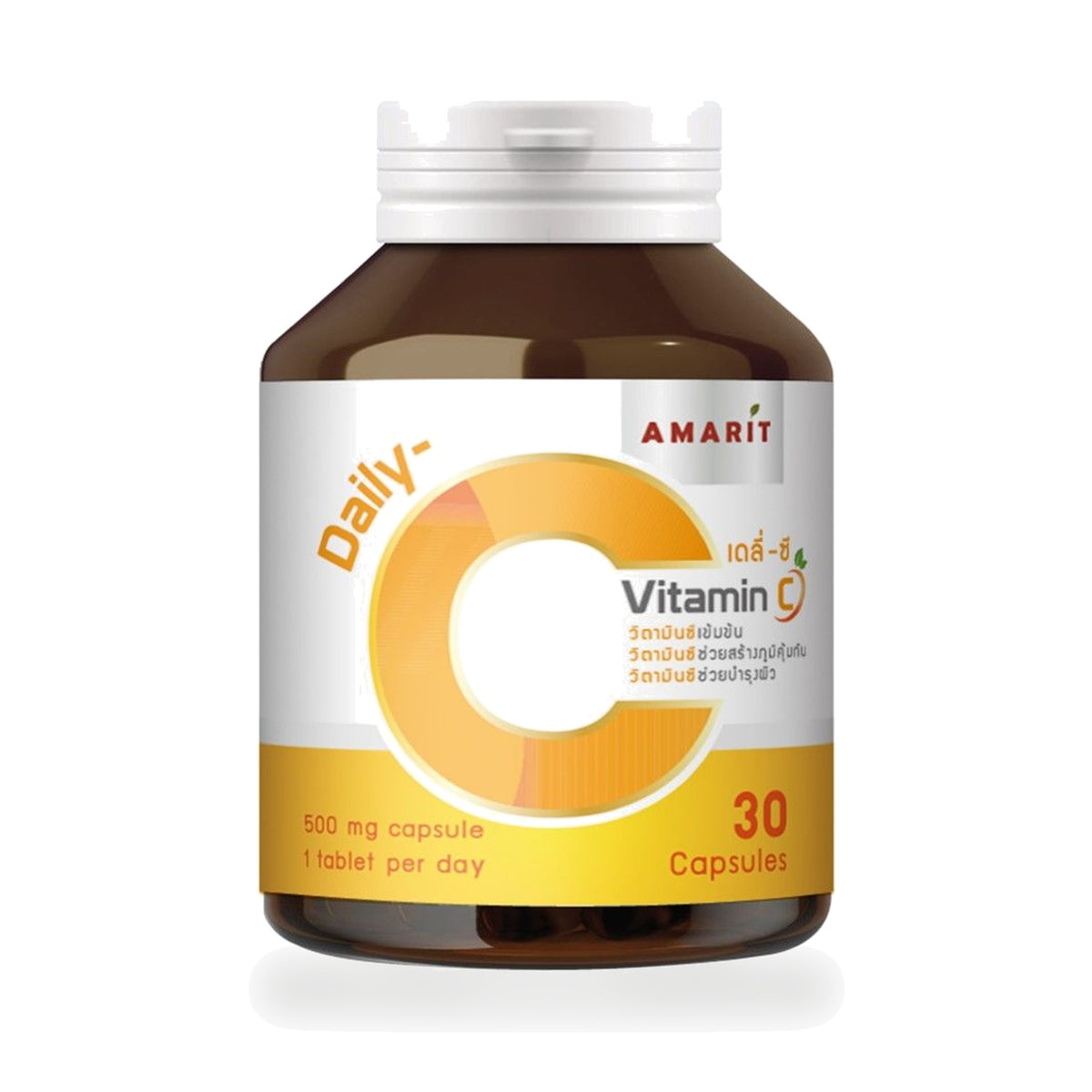 Amarit Daily-C Vitamin C Capsules 60mg — 30 Capsules