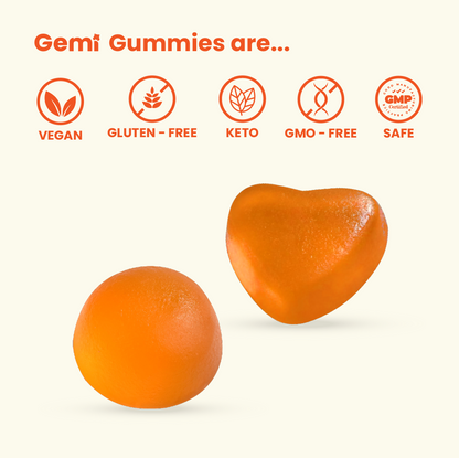 Gemi Biotin Radiant Healthy Gummies for Nails