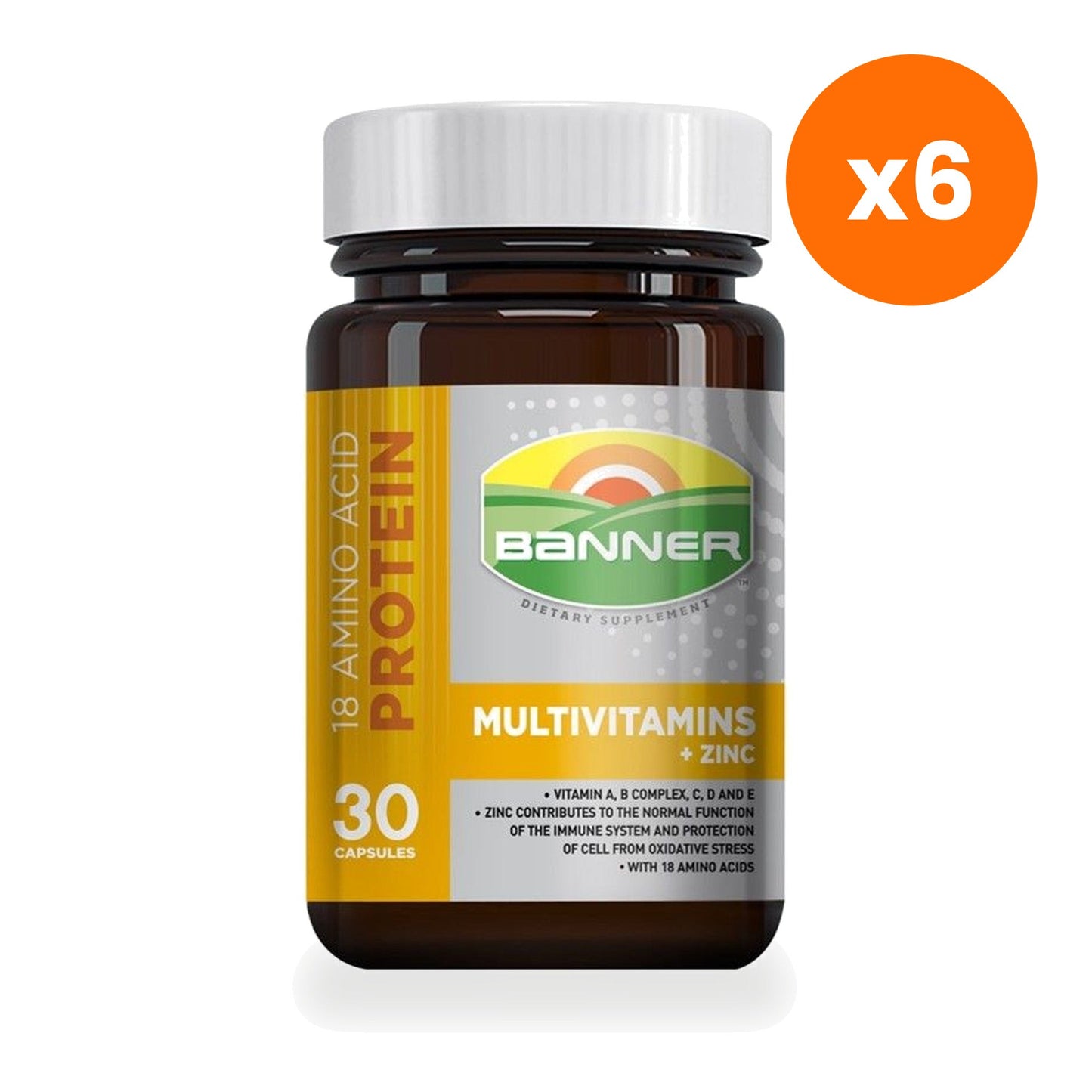 Banner Gold Plus Vitamin Mineral Capsules 30 Capsules