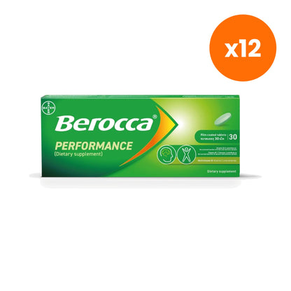 Berocca Film Coated Multivitamin Tablets 30 Tablets