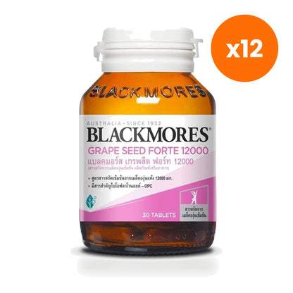 Blackmores Grape Seed Forte 12000 Tablets 30 Tablets