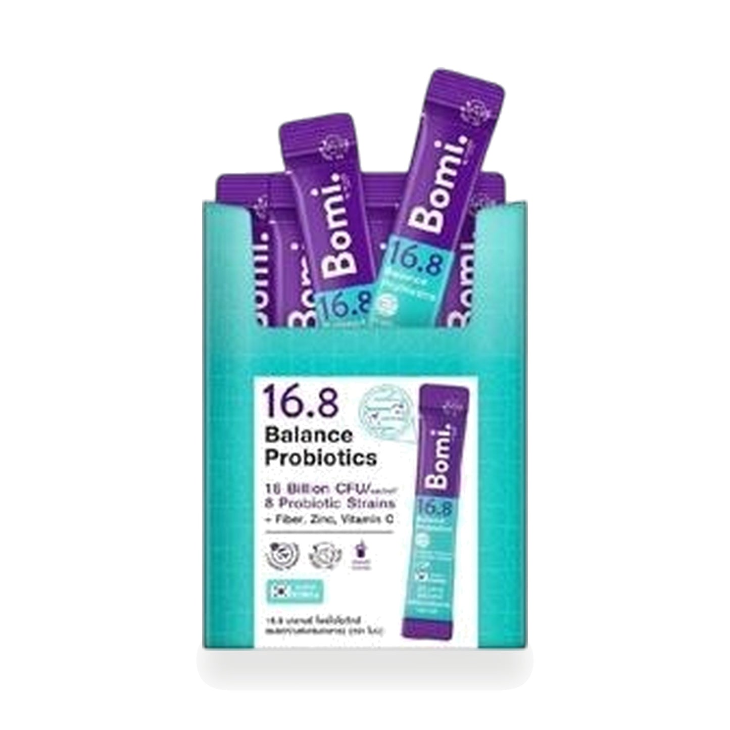 Bomi 16.8 Balance Probiotic Powder Sachets — 14 x 3 g