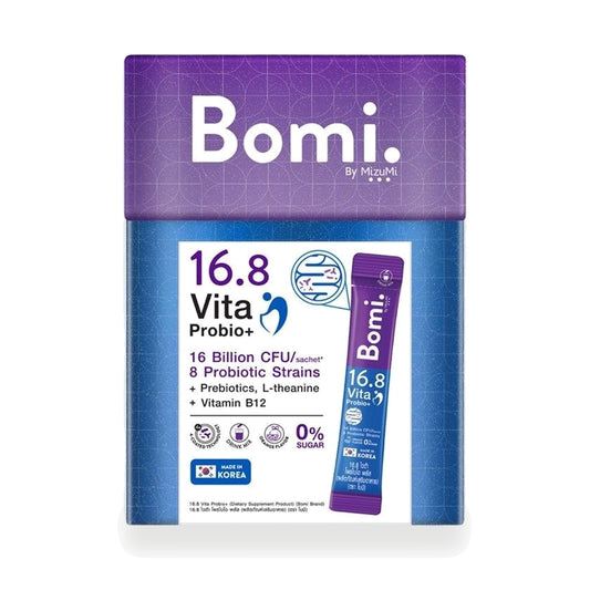 Bomi 16.8 Vita Probio+ Probiotic Sachets for Adults 50+