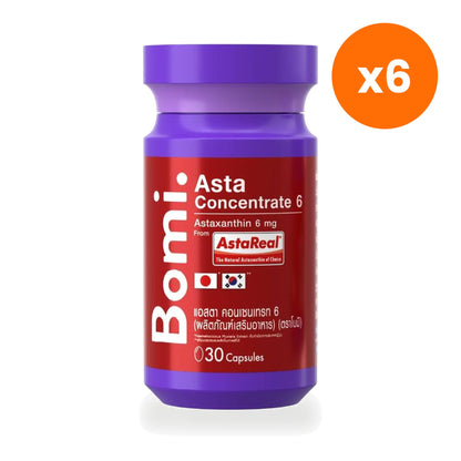 Bomi AstaReal Asta Concentrate 6 Astaxanthin 30 Capsules