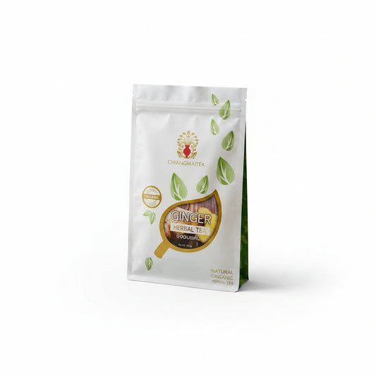 Chiang Mai Tea Dried Ginger Root Herbal Tea — 100 g