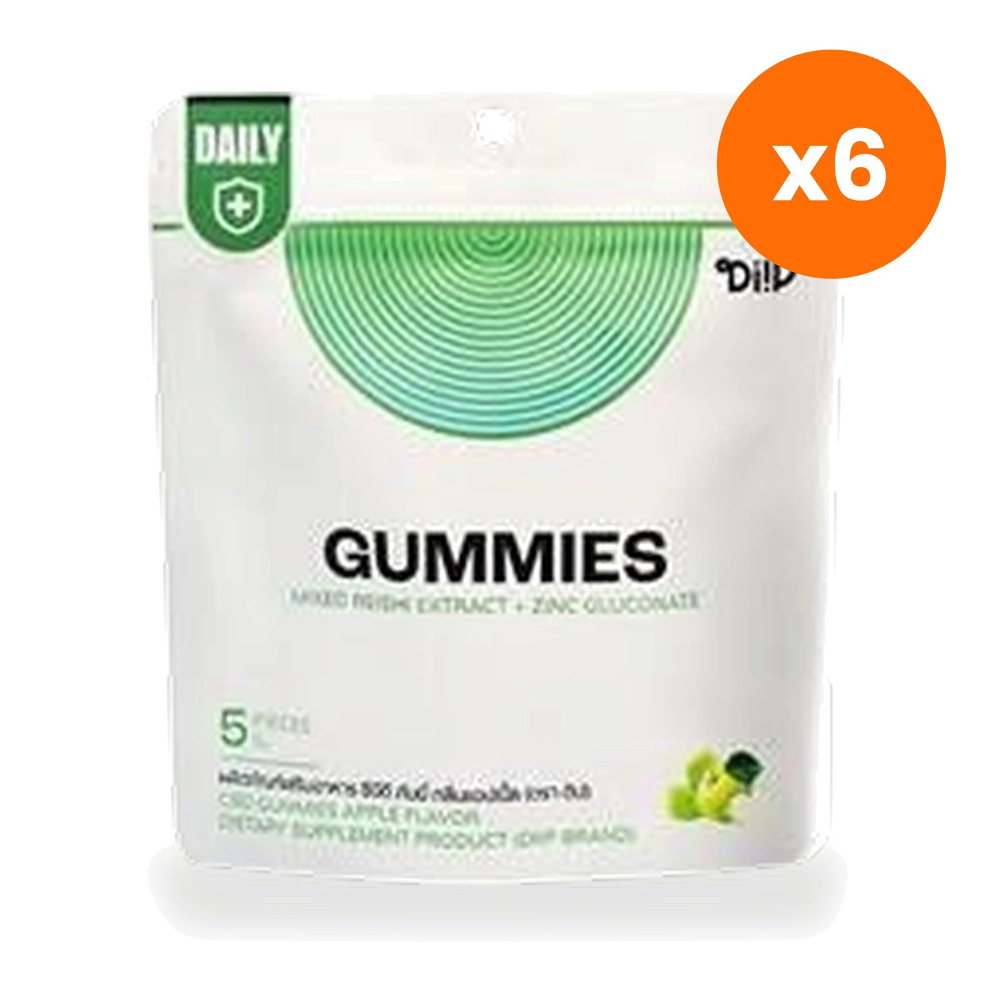 Diip Daily Gummies Apple Flavour Reishi 25 g