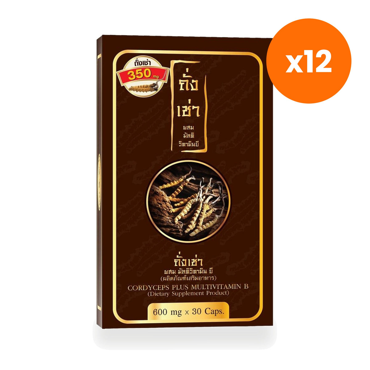 Donutt Cordyceps Multivitamin B Capsules 30 Capsules