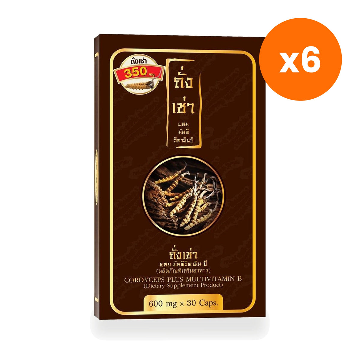 Donutt Cordyceps Multivitamin B Capsules 30 Capsules