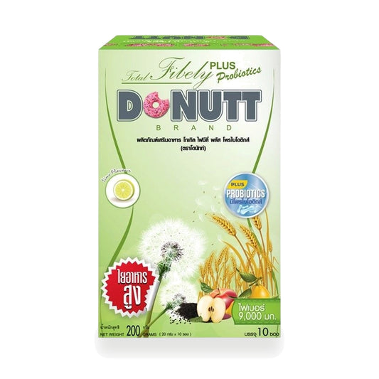 Donutt Total Fibely Plus Probiotics Fibre Drink Powder Sachets