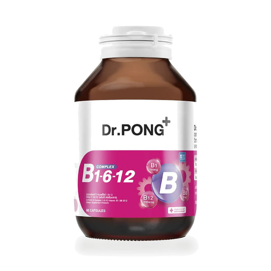 Dr.Pong B Complex 1-6-12 Capsules — 60 Capsules