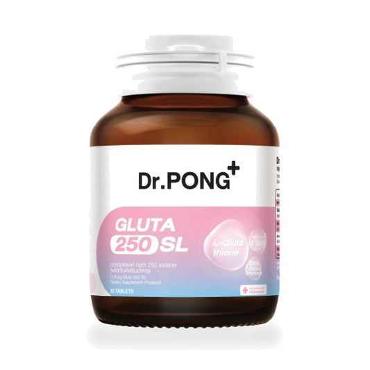 Dr.Pong Gluta 250 SL Glutathione Tablets — 30 Tablets