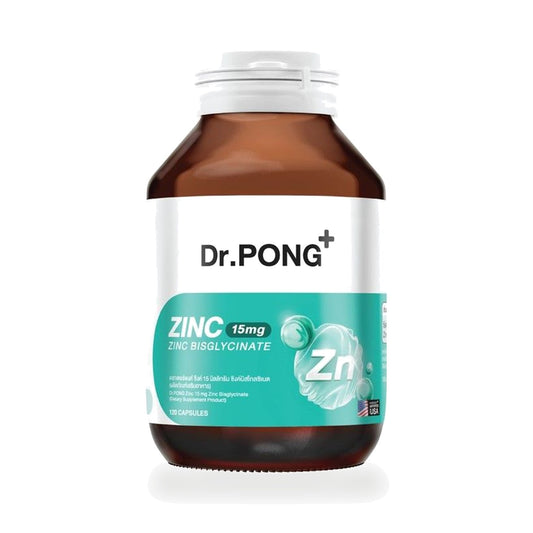 Dr.Pong Zinc Bisglycinate Capsules — 120 Capsules