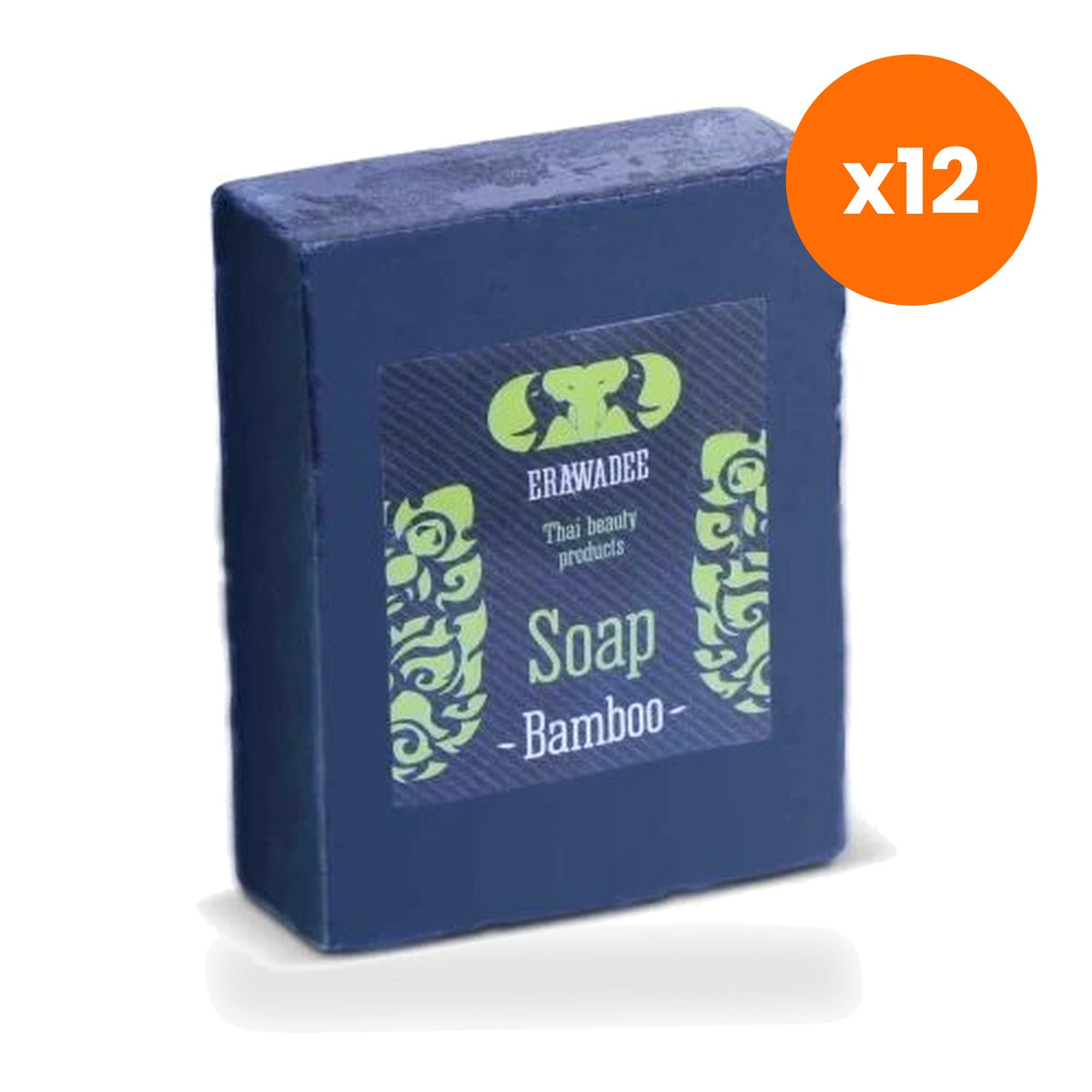 Erawadee Bamboo Charcoal Organic Handmade Soap 80 g