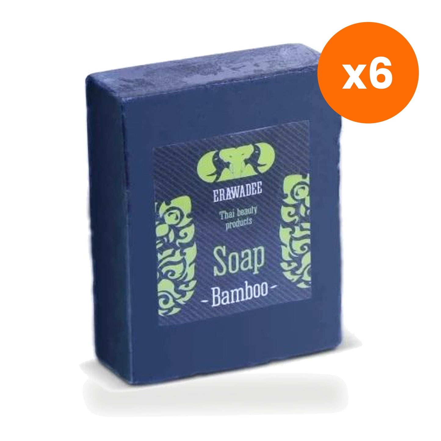 Erawadee Bamboo Charcoal Organic Handmade Soap 80 g