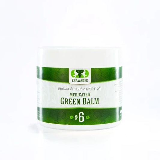 Erawadee Cooling Green Herbal Balm (Salet Phangphon) — 250 g