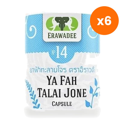 Erawadee Fah Talai Jone Andrographis 500mg 100 Capsules