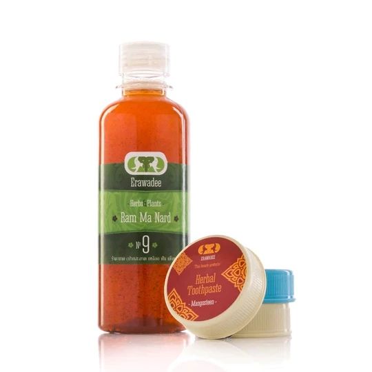 Erawadee Herbal Mouth Care Set No.13, 6 Months — 4 Pieces