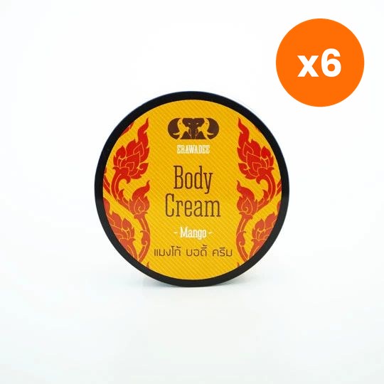 Erawadee Mango Body Cream Moisturiser 250 g