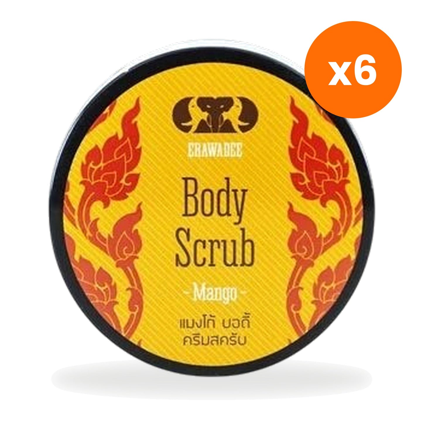 Erawadee Mango Body Scrub Exfoliator 250 g