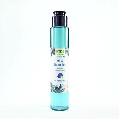 Erawadee Milky Bath Oil with Butterfly Pea
