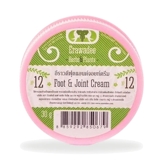 Erawadee No.12 Foot & Joint Herbal Cream — 30 g
