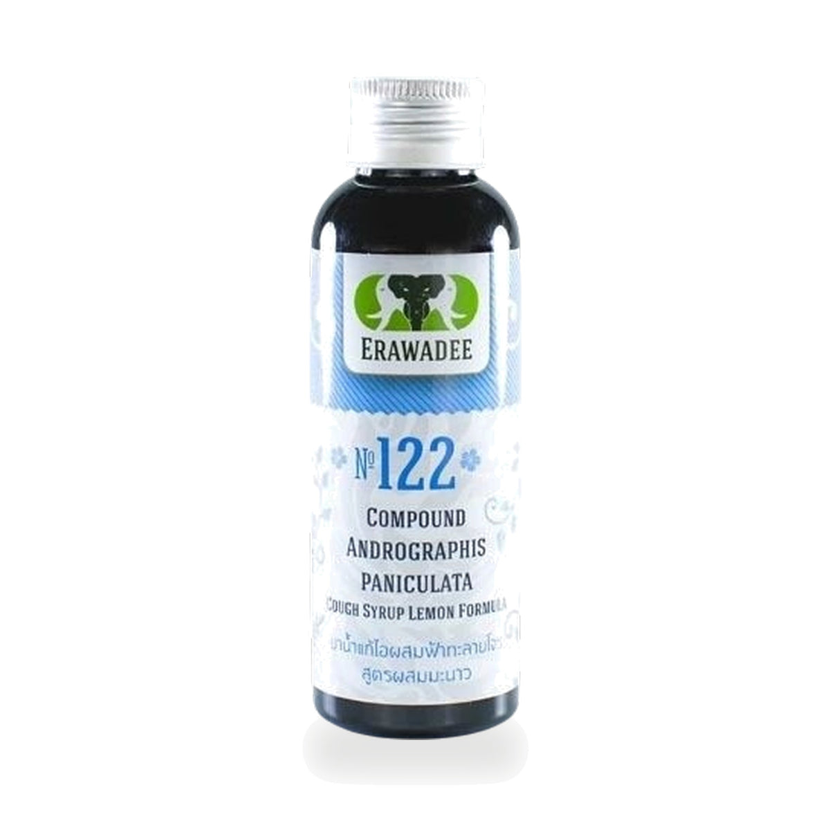 Erawadee No.122 Andrographis Lemon Herbal Syrup — 80 ml