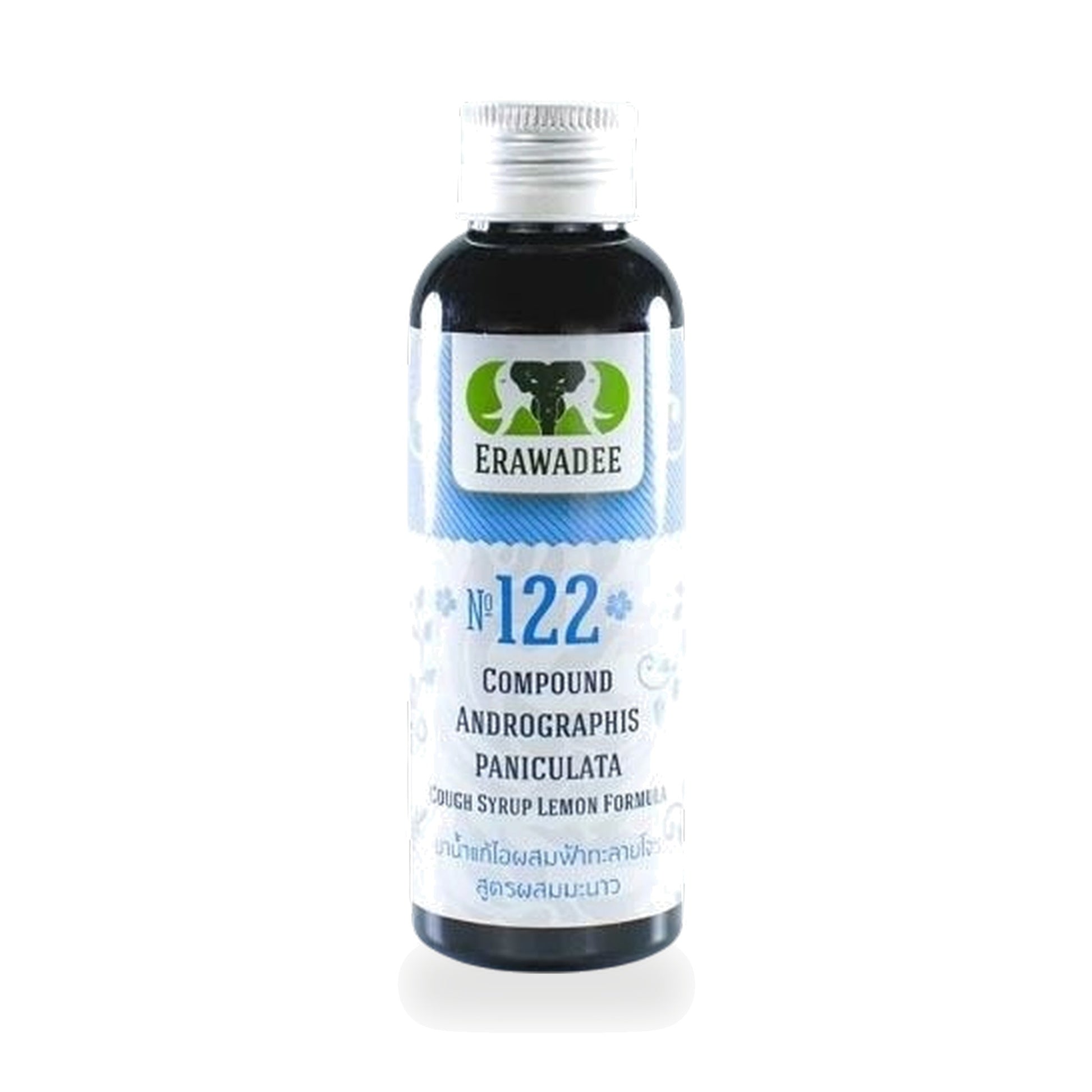 Erawadee No.122 Andrographis Lemon Herbal Syrup — 80 ml