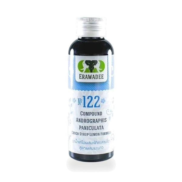 Erawadee No.122 Andrographis Lemon Herbal Syrup — 80 ml