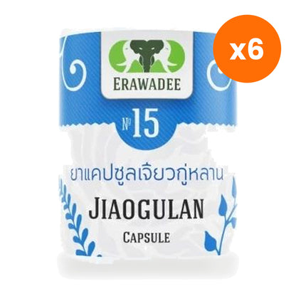 Erawadee No.15 Jiaogulan Capsules 250mg 100 Capsules