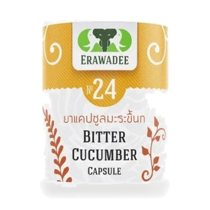 Erawadee No.24 Bitter Melon Capsules 250mg — 100 Capsules