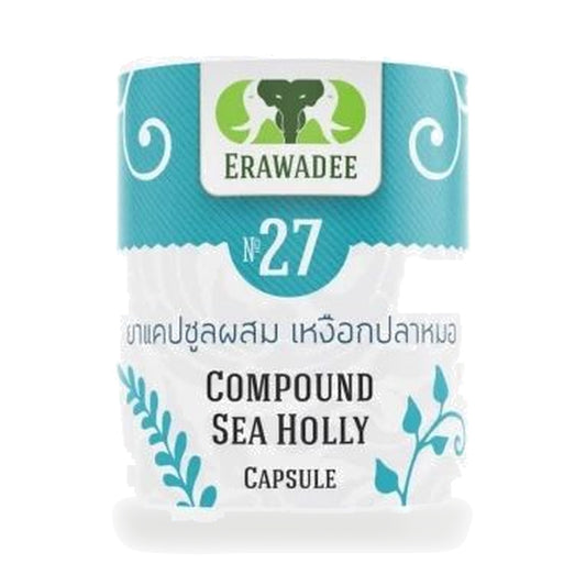 Erawadee No.27 Sea Holly Acanthus Capsules 250mg — 100 Capsules