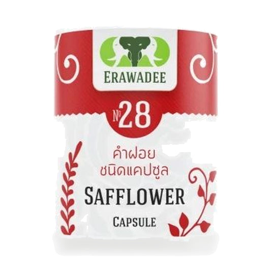 Erawadee No.28 Safflower Capsules 250mg — 100 Capsules