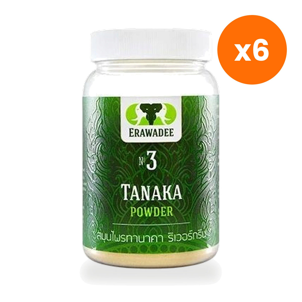 Erawadee No.3 Thanaka Face Mask Powder 100 g