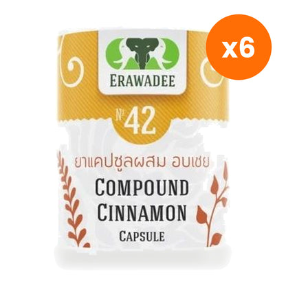 Erawadee No.42 Ceylon Cinnamon 250mg 100 Capsules