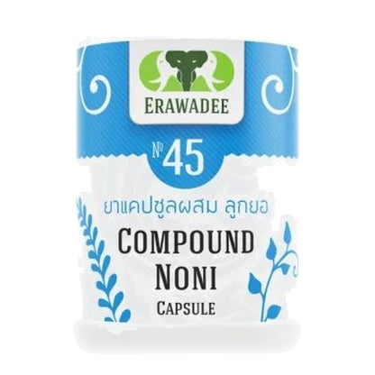 Erawadee No.45 Noni Capsules 250mg — 100 Capsules