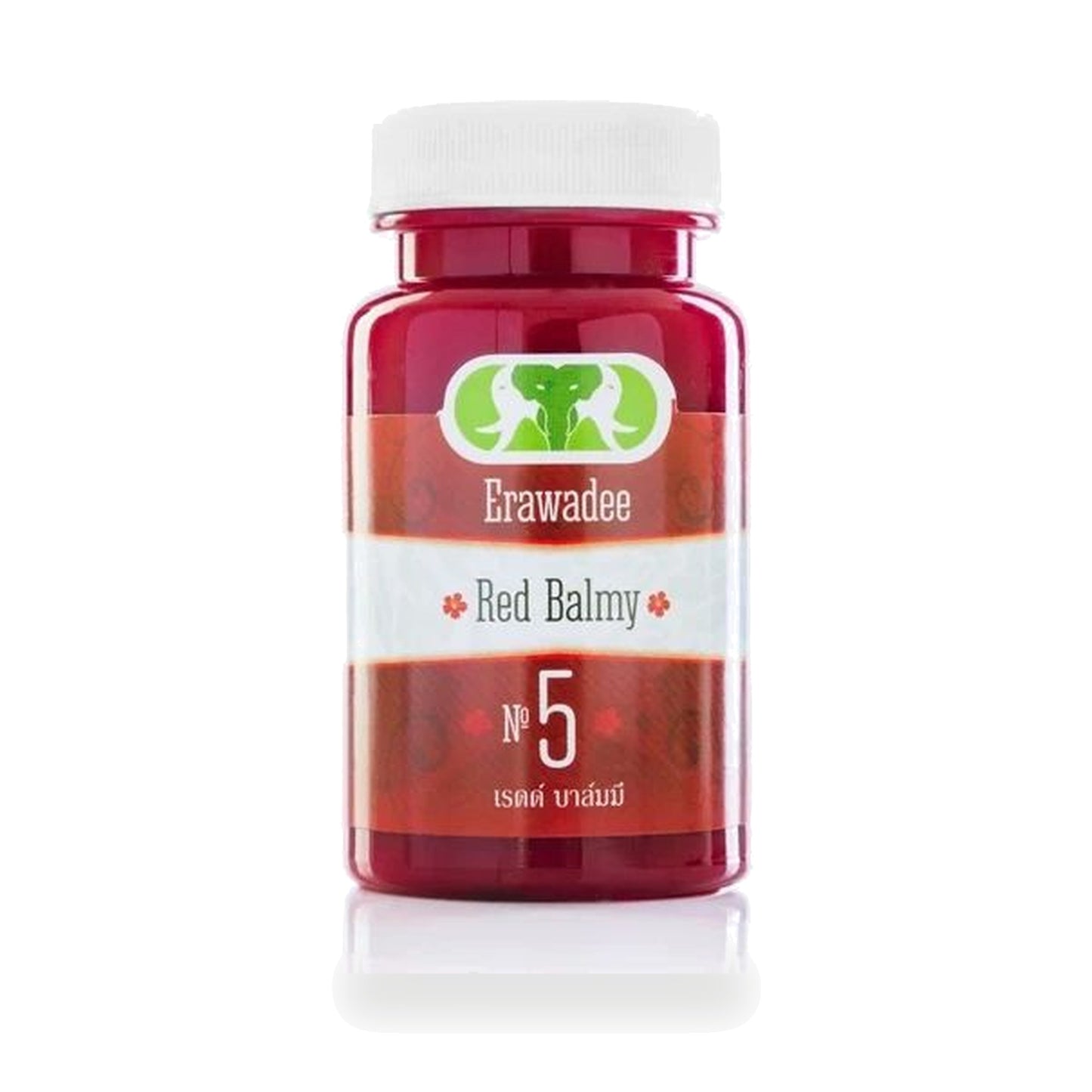 Erawadee No.5 Ya Mong Dang Warming Red Herbal Balm — 90 g