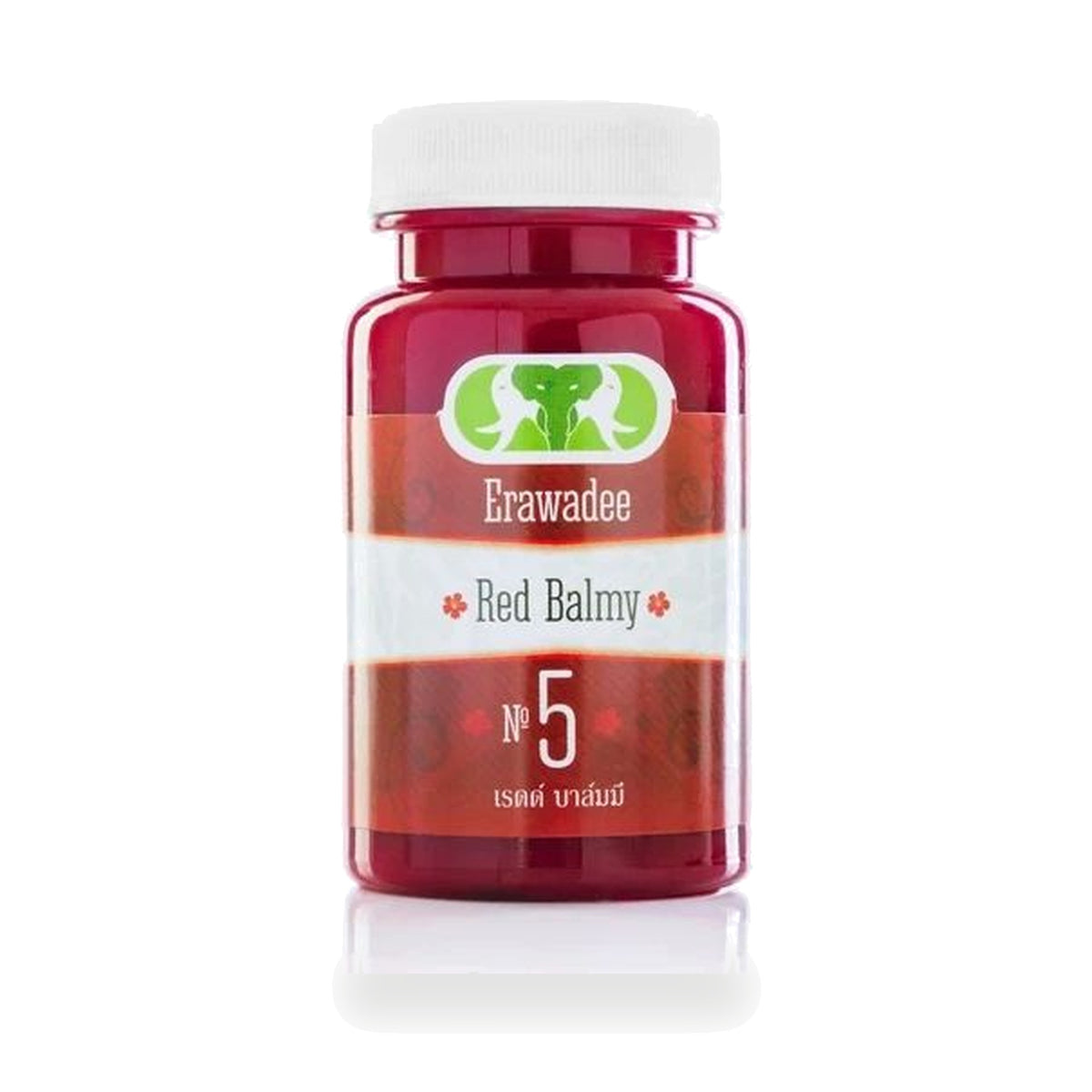 Erawadee No.5 Ya Mong Dang Warming Red Herbal Balm — 90 g