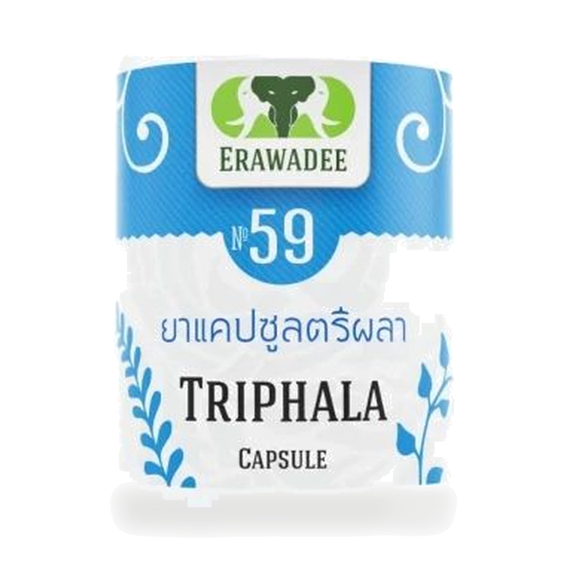 Erawadee No.59 Triphala Capsules 500mg — 100 Capsules