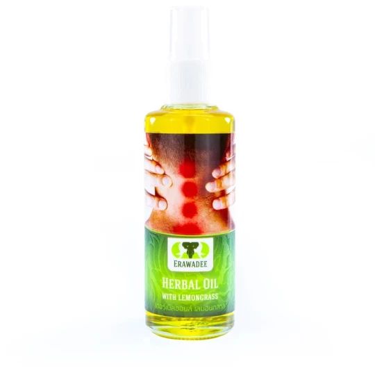 Erawadee No.60 Lemongrass Herbal Massage Spray — 85 ml