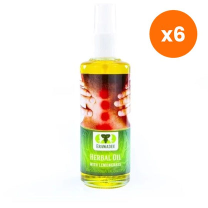 Erawadee No.60 Lemongrass Herbal Massage Spray 85 ml