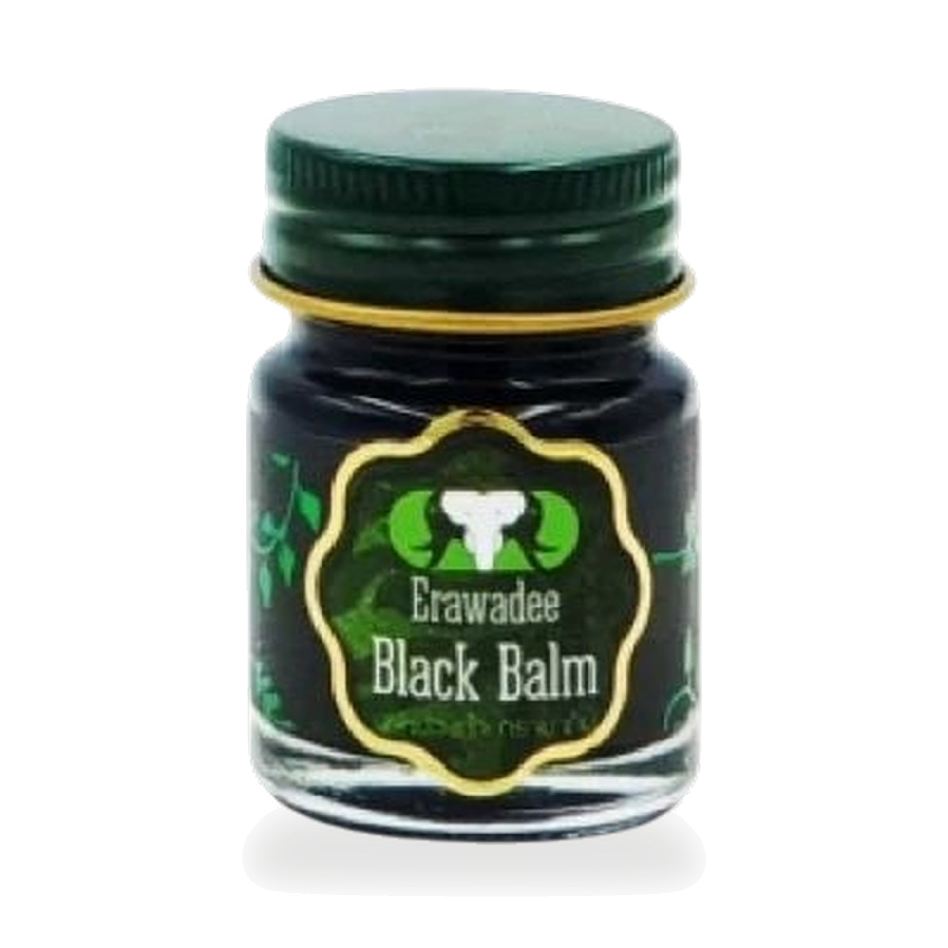Erawadee No.66 Royal Black Herbal Balm with Agarwood — 15 g